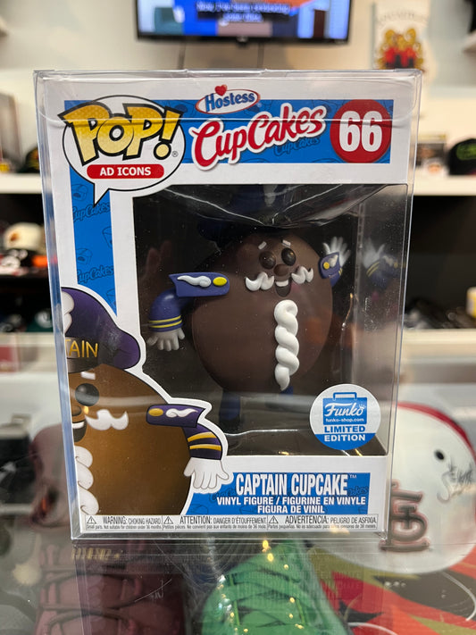 Funko Pop! - Ad Icons Hostess Cupcake ‘Captain Cupcake’ 66
