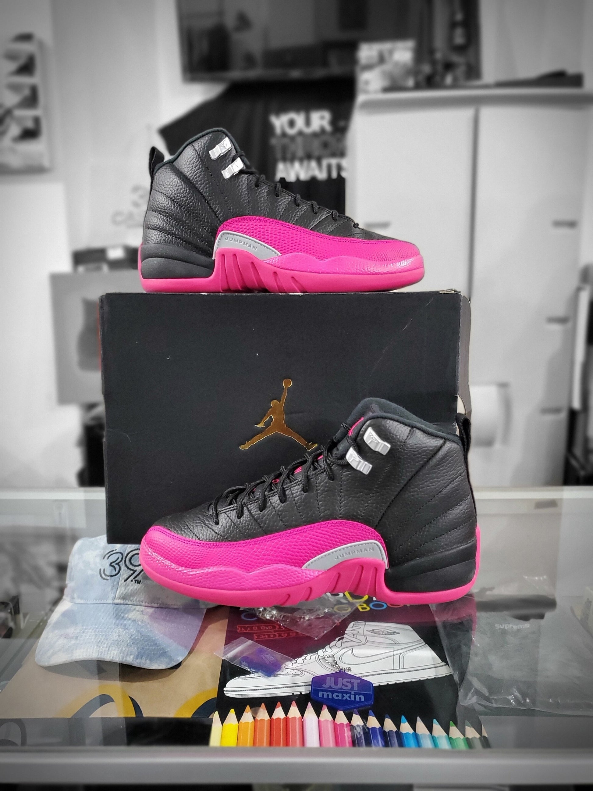 Air jordan 12 deadly pink Clearance